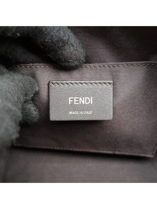 Fendi Visible Green Leather Messenger Bag - Picture 10 of 16